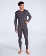Aeryn Mens Merino Blend Seamless Pants - Black