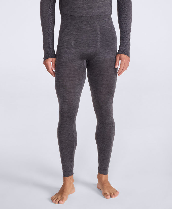 Aeryn Mens Merino Blend Seamless Pants - Black