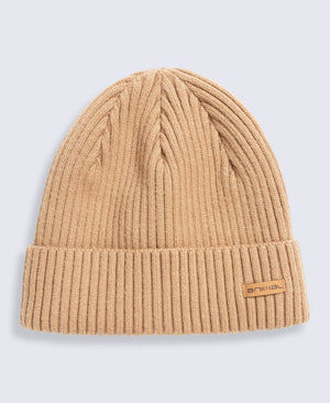 Billy Mens Sherpa Lined Beanie - Light Brown