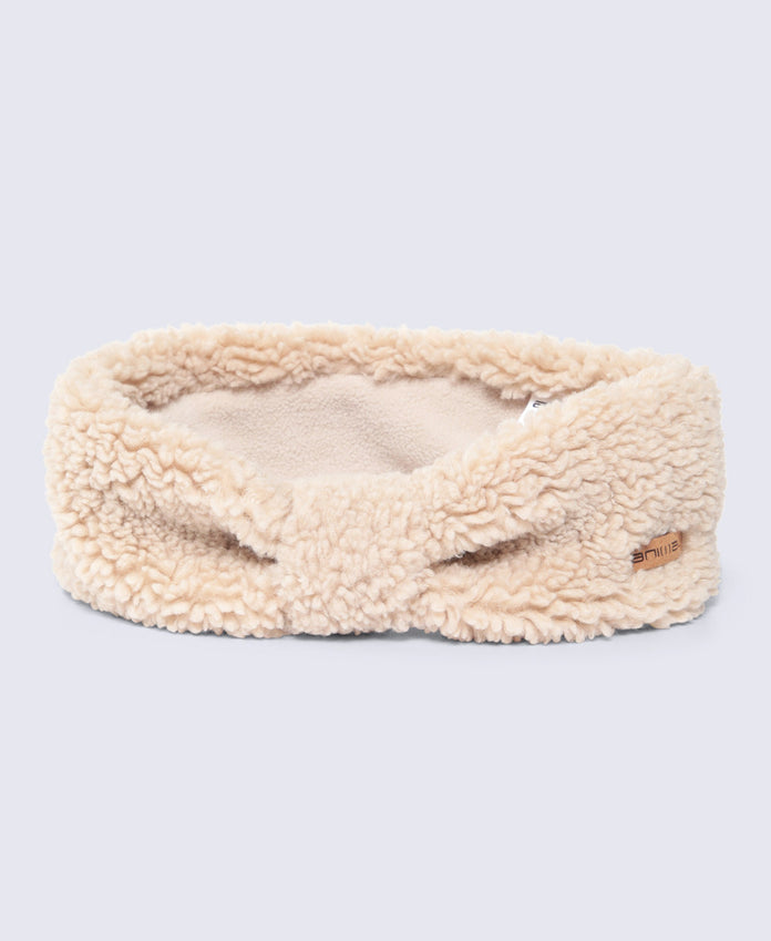 Stacey Borg Fleece Lined Headband - Brown