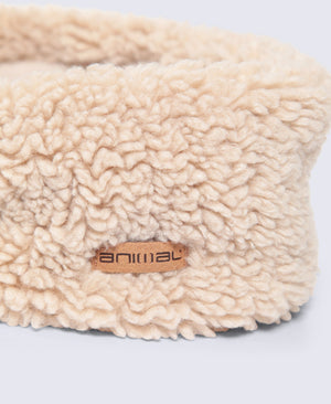 Stacey Womens Borg Fleece Lined Headband - Brown