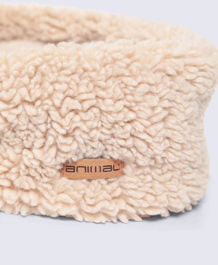 Stacey Borg Fleece Lined Headband - Brown