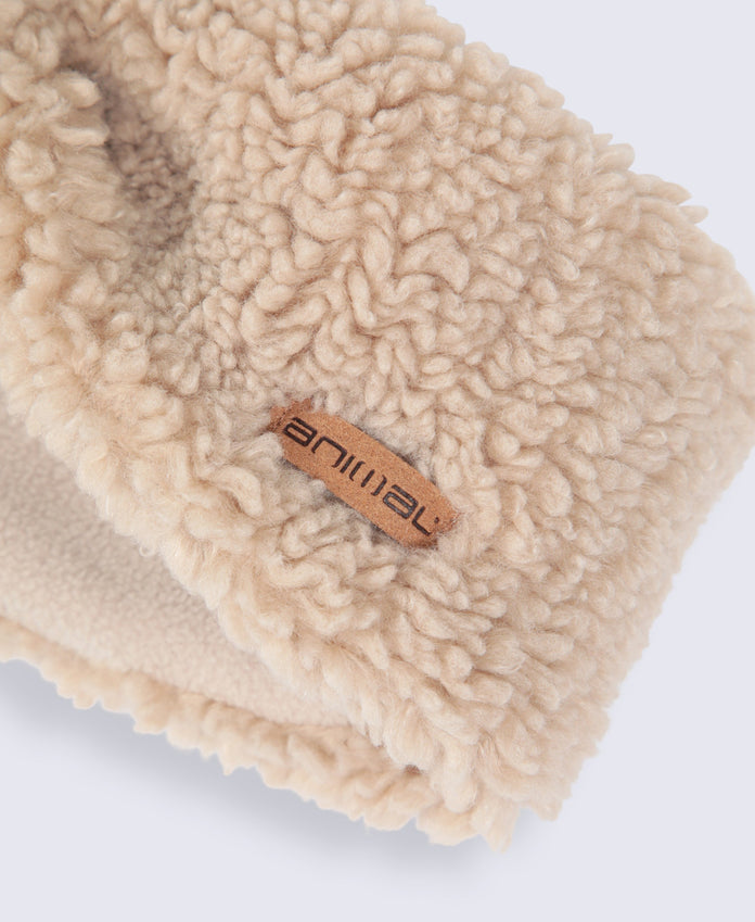 Stacey Borg Fleece Lined Headband - Brown