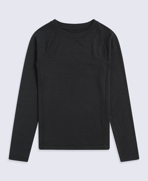 Rapid Kids Long Sleeve Top - Black