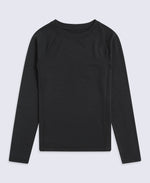 Rapid Kids TechTherm Long Sleeve Top - Black