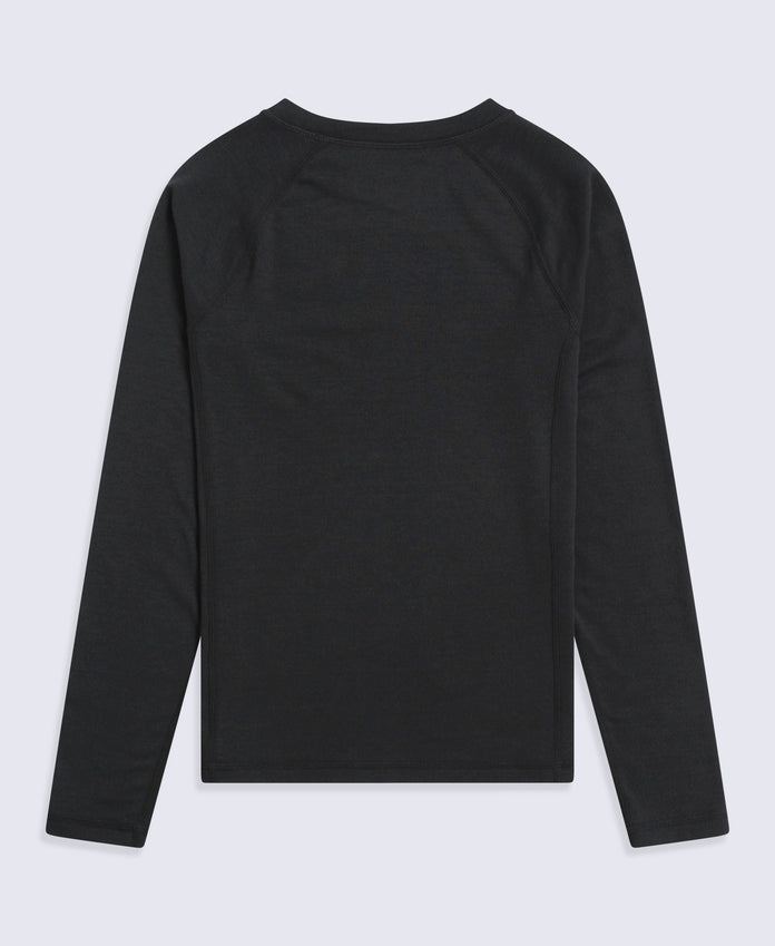 Rapid Kids TechTherm Long Sleeve Top - Black