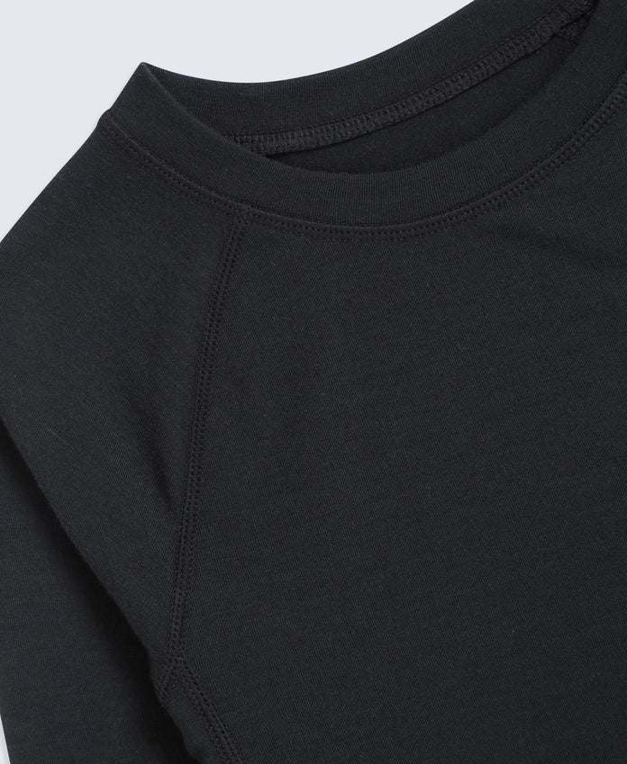 Rapid Kids TechTherm Long Sleeve Top - Black