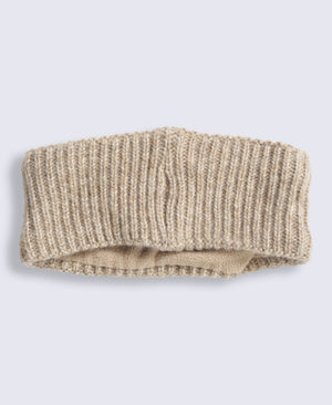 Jessica Fleece Lined Headband - Beige