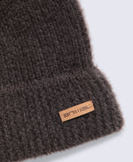 Fluffy Beanie - Light Brown