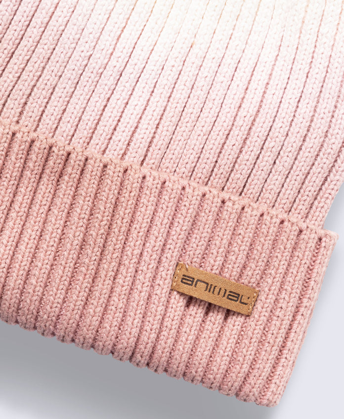 Harper Womens Ombre Beanie - Pink