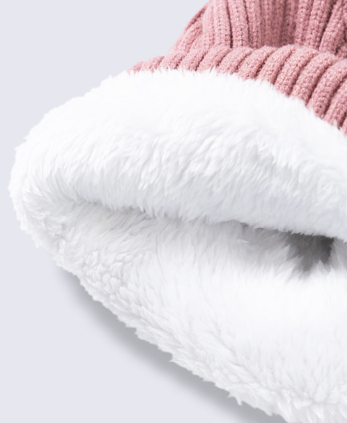 Harper Womens Ombre Beanie - Pink