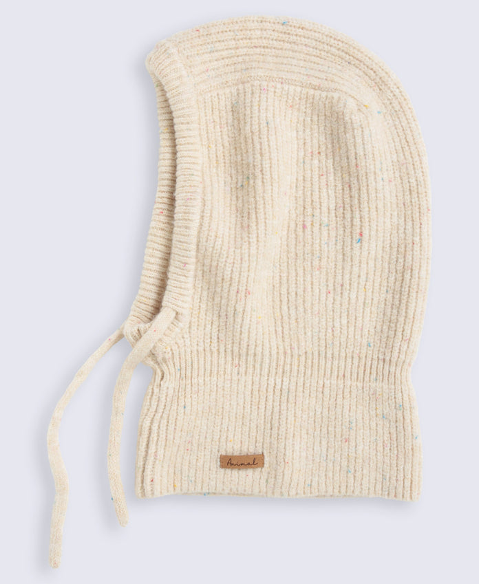 Lola Womens Hood Balaclava - Light Beige