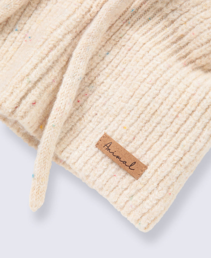 Lola Womens Hood Balaclava - Light Beige