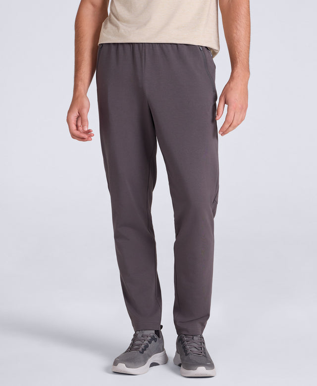 Mens Active Zip Joggers - Navy