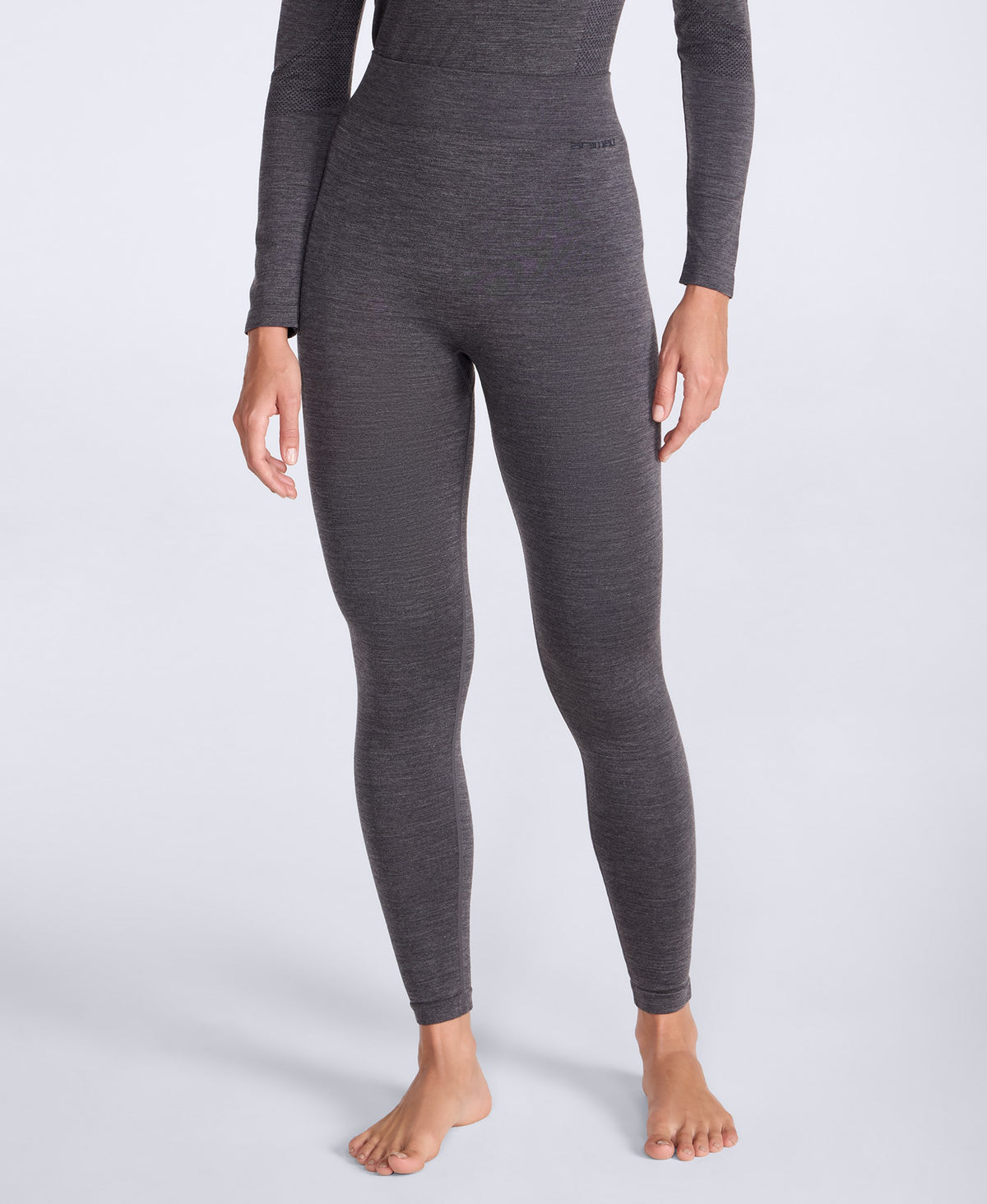 Aeryn Women’s Merino Blend Seamless Pants - Black