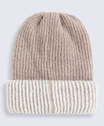 Emma Double Layer Beanie - Brown