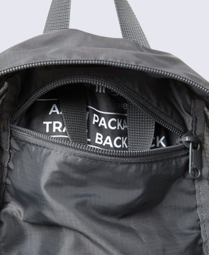 Azari Packable Travel Backpack 28L - Charcoal