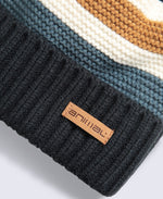 Leo Kids Sherpa Lined Beanie - Blue