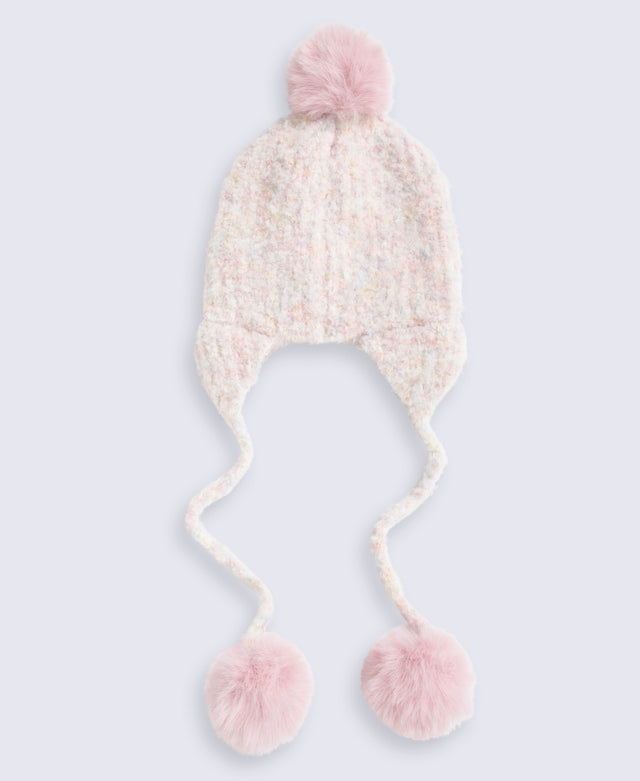Milly Kids Trapper Hat - Pink