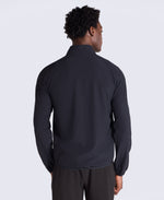 Avenue Mens Lightweight Funnel Neck Jacket - Black