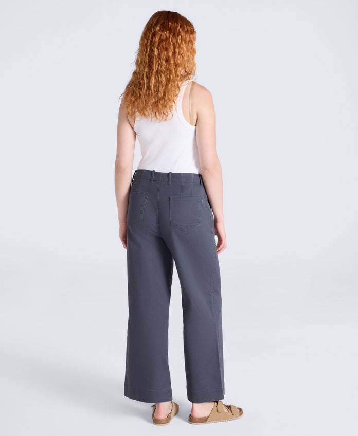Elevate Womens Straight Leg Trousers - Dark Grey