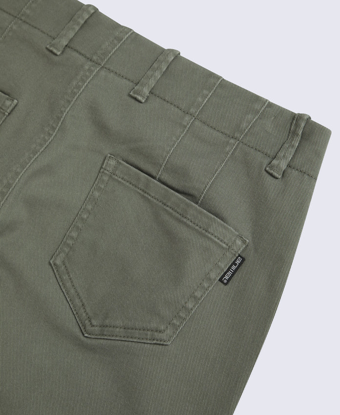 Elevate Womens Straight Leg Trousers - Light Khaki