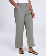 Elevate Womens Straight Leg Trousers - Light Khaki