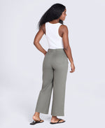 Elevate Womens Straight Leg Trousers - Light Khaki