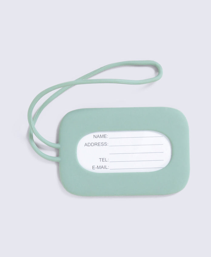 Animal Travel Luggage Strap and Tag Set - Pale Green
