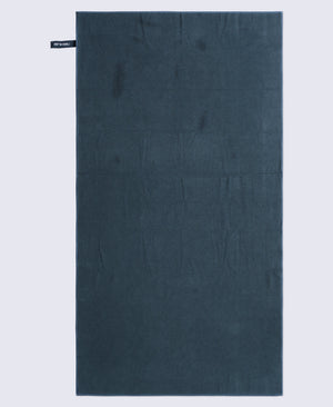 Waffle Microfibre Travel Towel 130 x 70cm - Dark Blue