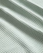 Waffle Microfibre Travel Towel 130 x 70cm - Green