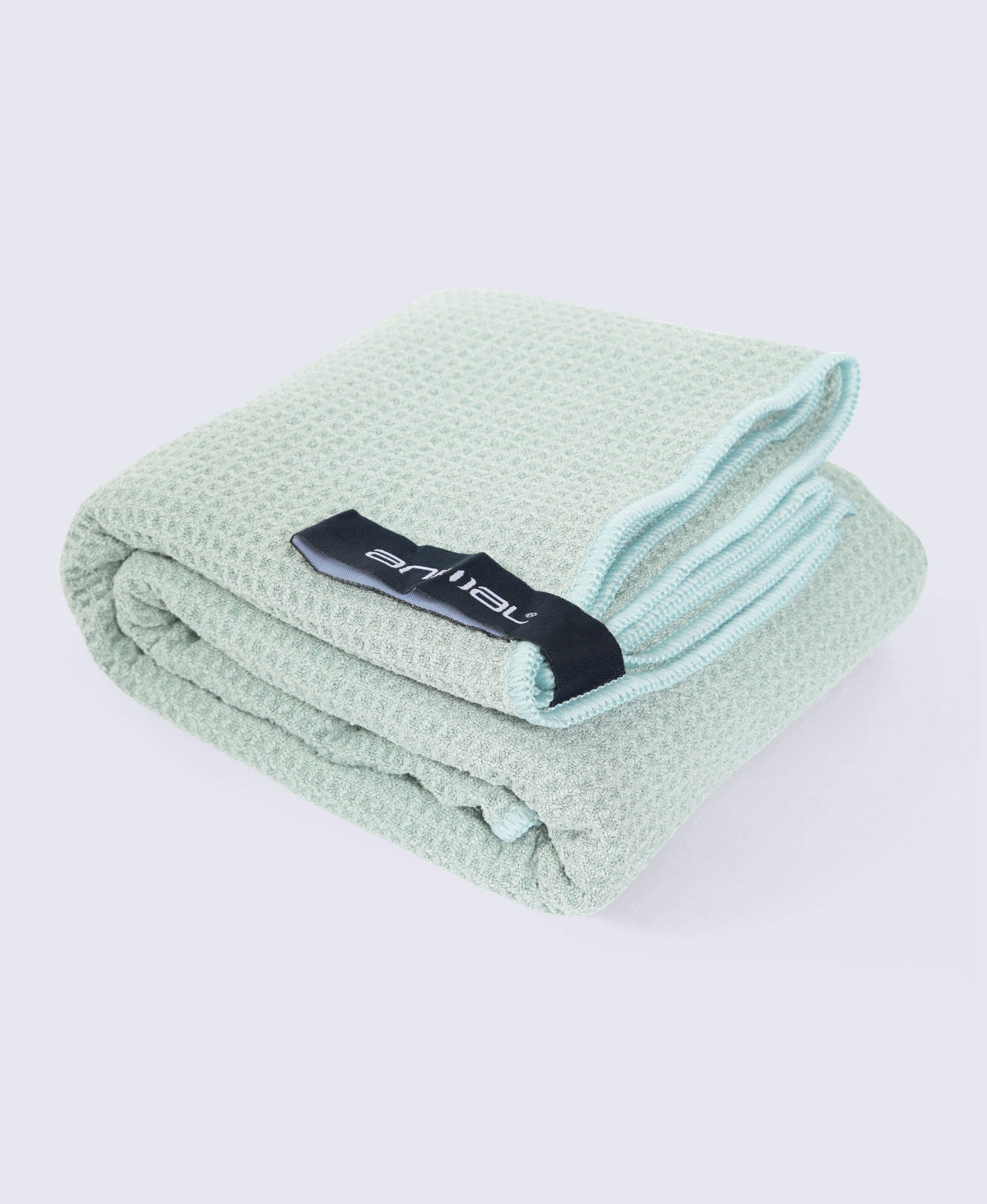 Waffle Microfibre Travel Towel 130 x 70cm - Green