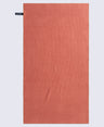 Waffle Microfibre Travel Towel 130 x 70cm - Rust