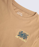 Kids Graphic Long Sleeve Tommy T-Shirt - Tan