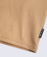 Kids Graphic Long Sleeve Tommy T-Shirt - Tan
