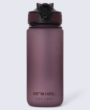 BPA Free Wide Push Lid Water Bottle 600ml - Burgundy