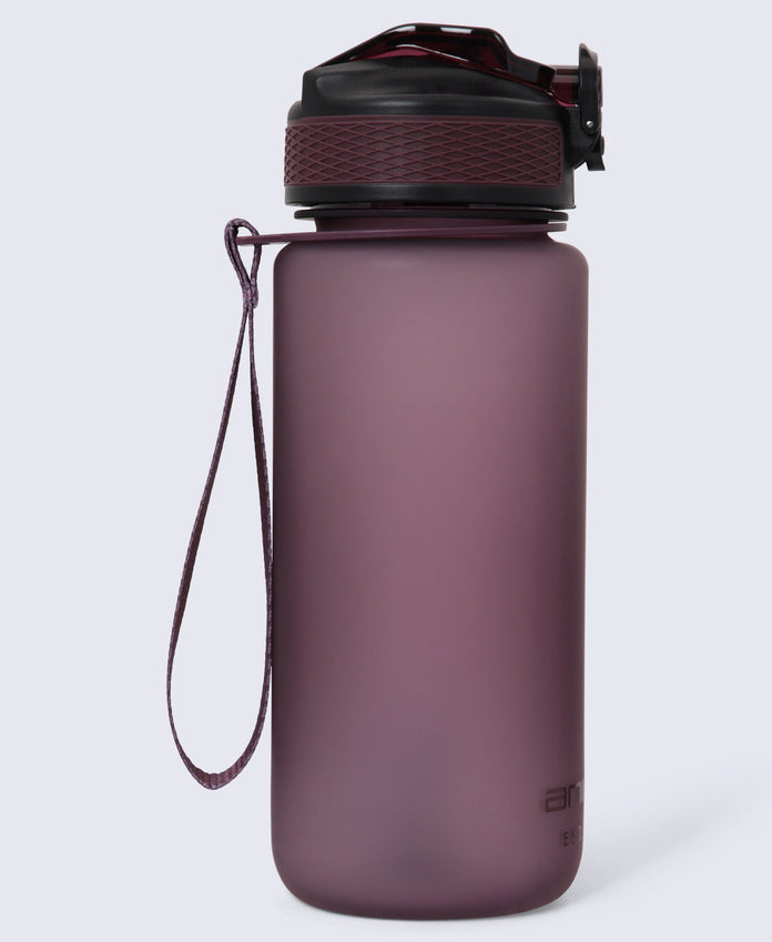 BPA Free Wide Push Lid Water Bottle 600ml - Burgundy