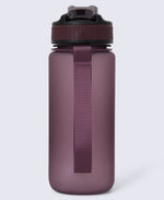 BPA Free Wide Push Lid Water Bottle 600ml - Burgundy