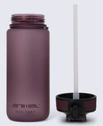 BPA Free Wide Push Lid Water Bottle 600ml - Burgundy