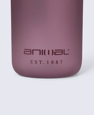 BPA Free Wide Push Lid Water Bottle 600ml - Burgundy