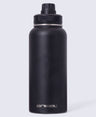 Insulated Bottle with Handle 1L - Black