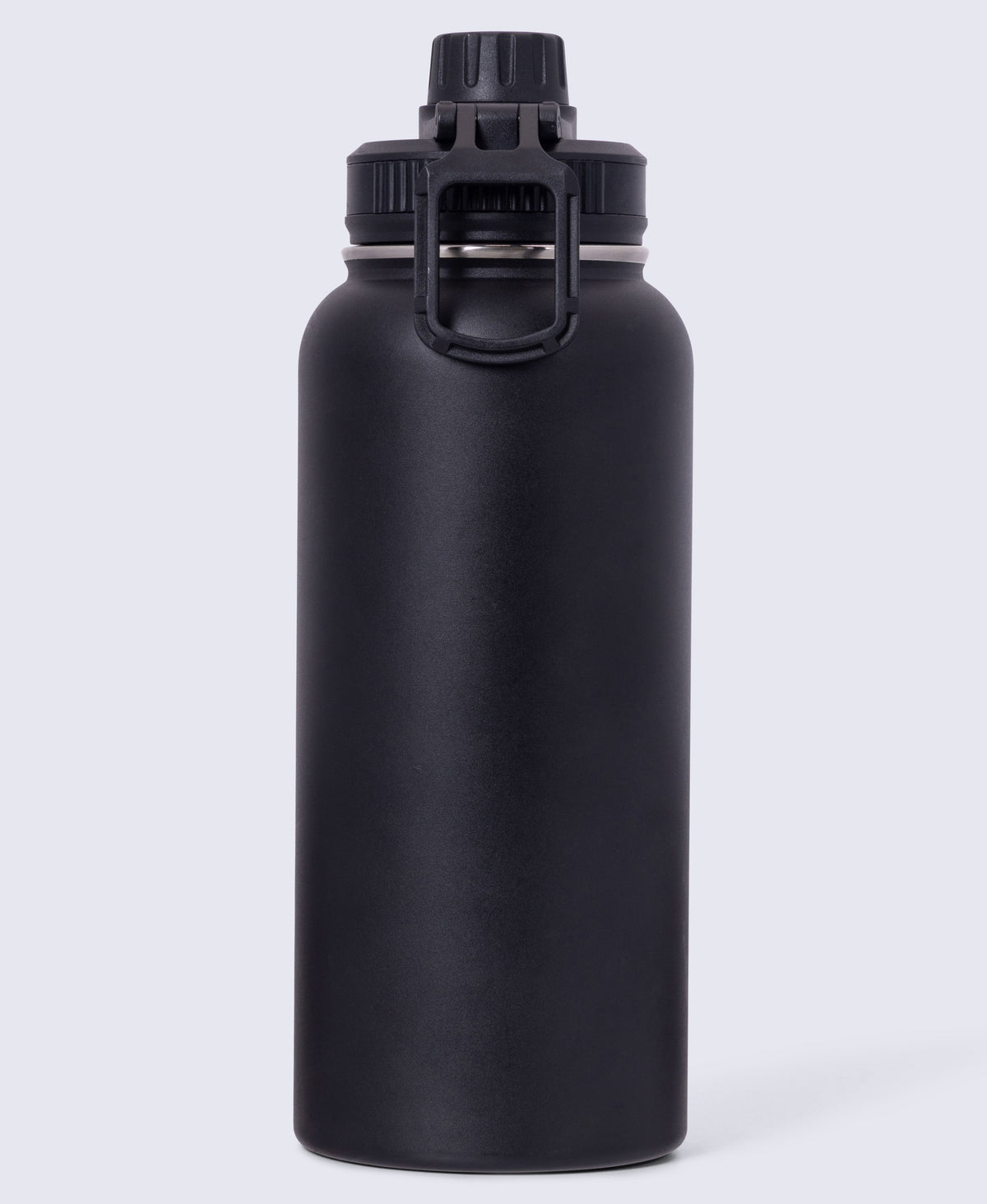 Insulated Bottle with Handle 1L - Black