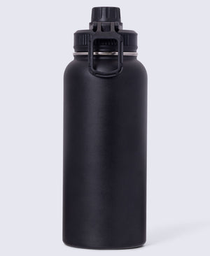 Insulated Bottle with Handle 1L - Black