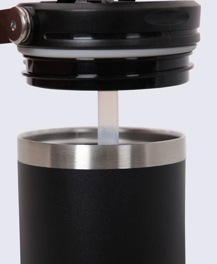 Insulated Hybrid Travel Tumbler 850ml - Black