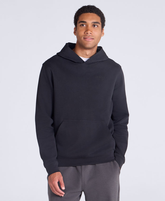 Jude Mens Travel Pique Hoodie - Black