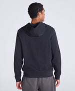 Jude Mens Travel Pique Hoodie - Black