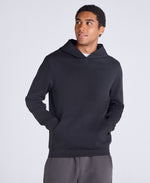 Jude Mens Travel Pique Hoodie - Black