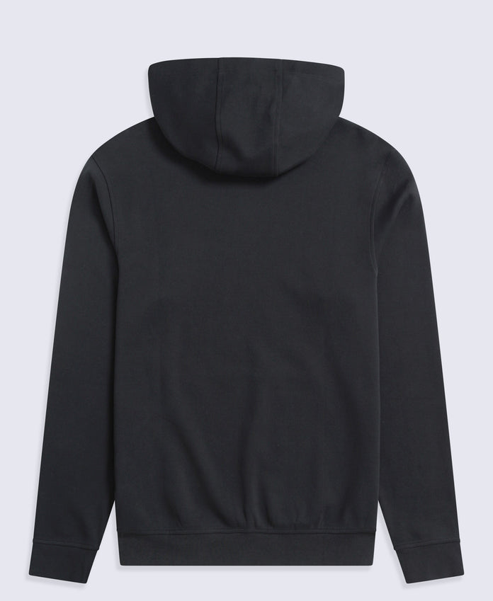 Jude Mens Travel Pique Hoodie - Black
