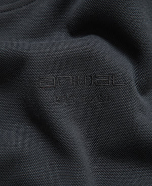 Jude Mens Travel Pique Hoodie - Black