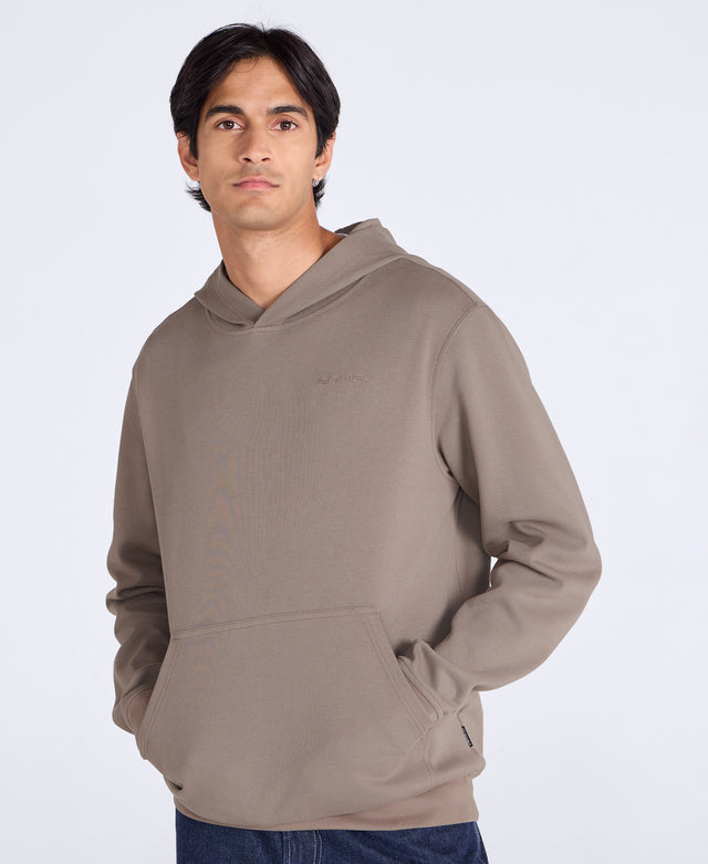 Jude Mens Travel Pique Hoodie - Stone